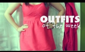 Outfits of the Week: January 14-18 (Jenna)