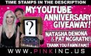 My YouTube Anniversary Giveaway!! Natasha Denona & Pat McGrath!! Thank You Fawn Fam!! | Tanya Feifel