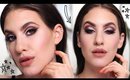 GOING OUT OF MY COMFORT ZONE! FULL GLAM MAKEUP TUTORIAL | Jamie Paige