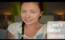 5 Minute Makeup Challenge | Danielle Scott