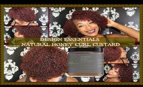 DEMO & REVIEW | {WASH N GO } Design Essentials Honey Curl Forming Custard