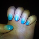 Ombre Blue