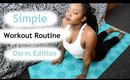 Workout Routine | Dorm Room Edition update