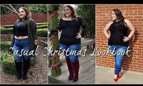 PLUS SIZE HOLIDAY LOOKBOOK 2018 | 5 AFFORDABLE CHRISTMAS CASUAL OUTFITS