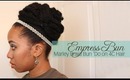 Empress Bun: Marley Braid Bun on 4C Hair (Redux)