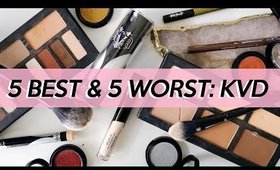 5 BEST & 5 WORST: KAT VON D | Jamie Paige