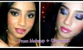 Giveaway + Prom makeup tutorial for brown skin & winner announcement.
