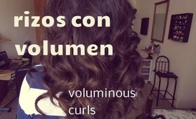 Rizos marcados/volumen | Voluminous Curls