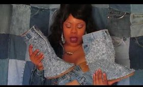 Denim Boot Haul by Younique Designz