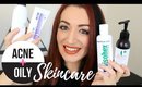MY CURRENT SKINCARE For Acne, Scarring & Oily Prone Skin 2017