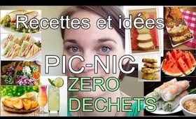 Recettes et idées pour un Pic Nic Zéro Déchets