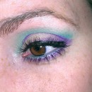 Purple and Teal