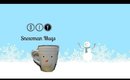 DIY Snowman Mugs | Last Minute Christmas Gift Idea |  Lustrous Beauty