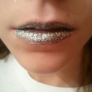 Multi-Coloured Glitter Lips