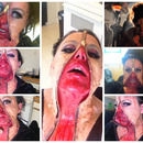 Zipper Face Make up by Christy Farabaugh 