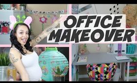 Office Makeover - Dollar Store Organization