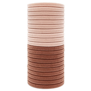 Kitsch Recycled Nylon Hair Elastics Blush