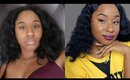 FROM CRUSTY TO CRISPY FACE BEAT (RANDOM GRWM) Beauty forever hair