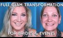 Dramatic Bridal Wedding Makeup Tutorial | Pt. 1 of a 5 Part Seminar | mathias4makeup