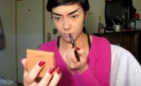 Geisha Halloween Makeup Tutorial