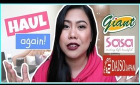 HAUL (DAISO, GIANT, SASA and Goodies from THEWICKERMOSS) | THELATEBLOOMER11