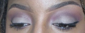 Super easy eye look. I posted the tutorial in my YouTube.  Check it out username Keshema Luv