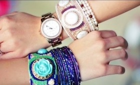 DIY Beaded Cuffs & Giveaway
