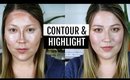 How To Contour & Highlight Makeup Tutorial | 6 Steps To A Natural Makeup Look