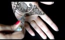 How to make Arabic Henna Design ( Arabic mehendi)