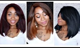 Model Model  DREAM Wig Review 3 Colors = OM701 , 99J & 1B