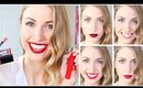 TOP 10 || Drugstore Fall Lip Products & Demos!!