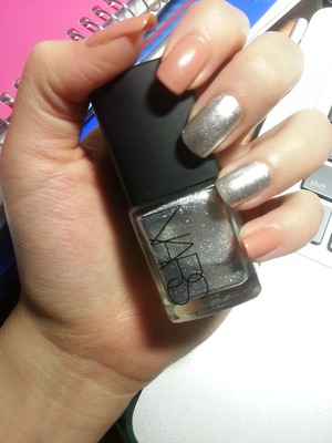 NARS Space Odyssey and Sally Hansen Nude Now 230 combine to create the perfect combination of simplicity and glamor