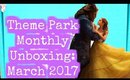 Beauty and the Beast Disney Pins! | Theme Park Monthly Unboxing | March 2017
