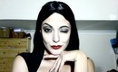 The best MORTICIA ADDAMS Makeup Tutorial by Krystle Tips