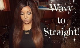 Wavy to Straight Valencia Rose Filipino Body Wave