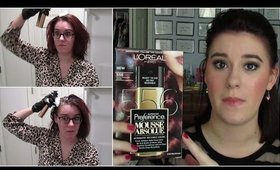 Demo & Review: L'Oreal Mousse Absolue Hair Dye [Medium Mahogany Brown 556 Color Reveal]