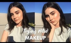 Full Face First Impressions Makeup Tutorial | Trying New Makeup