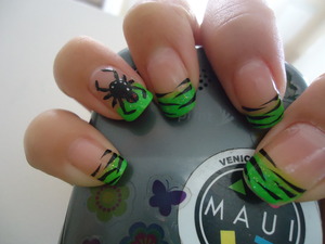 My halloween nails. :)
