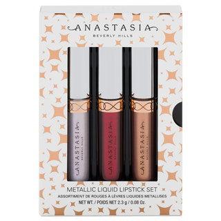 Anastasia Beverly Hills Mini Metallic Liquid Lipstick Set