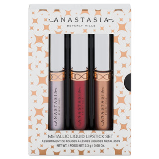 Mini Metallic Liquid Lipstick Set