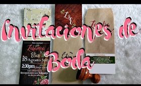 Invitaciones de BODA ♡ Zamelia BODA