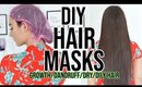 4 DIY HAIR MASK FOR DANDRUFF  GROWTH, OILY & DRY HAIR !!