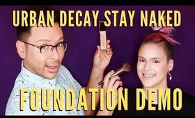 New Urban Decay Stay Naked Foundation + Concealers | How To Apply Foundation Tutorial !!!
