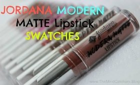 New Jordana 2015 Matte Lipsticks #thepaintedlipsproject