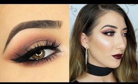 Cranberry Smokey Cat Eye Makeup Tutorial | Anastasia Beverly Hills Modern Renaissance Palette