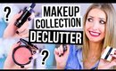 MAKEUP DECLUTTER  || What Worked & What Didn't for FACE
