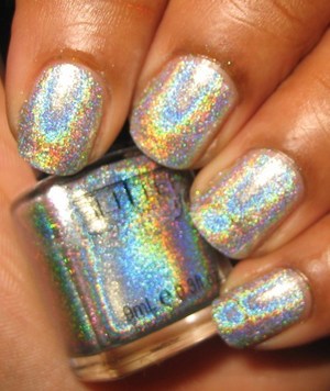 Glitter Gal Silver Holo