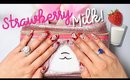 DIY | Strawberry Milk Nails | BellaGemaNails