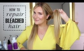 HOW TO REPAIR BLEACHED DAMAGED HAIR ( 18 TIPS )