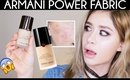 ARMANI power fabric FOUNDATION REVIEW & First Impression!